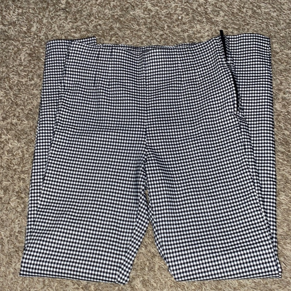 ZARA Plaid Leggings - Picture 5 of 8